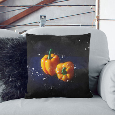 Bell Peppers Cushion with Filling