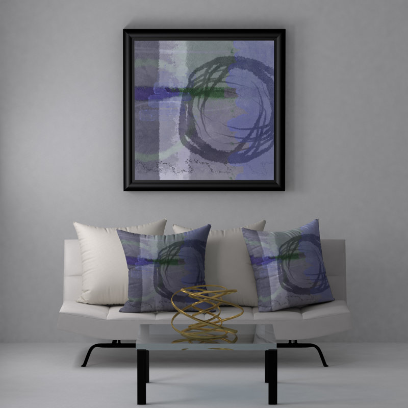 Housse de coussin décorative carrée en épinette fantastique/insert, 24" X 24"