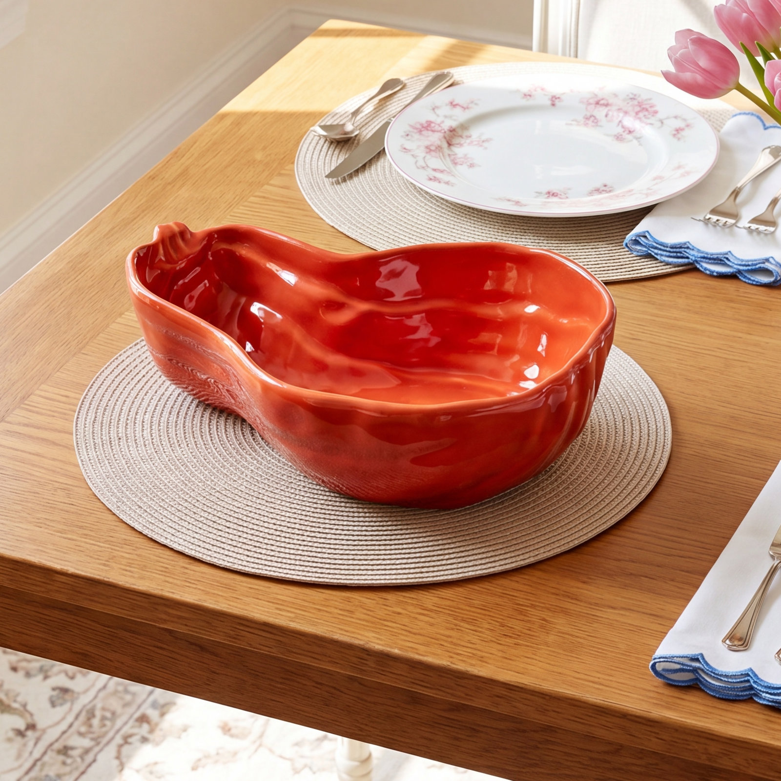Gourd Shaped Serving Bowl