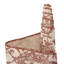Tapis intérieur / extérieur rouge rouille en polypropylène tissé à la machine Loreen-1292867324