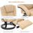 Marnique Faux Leather Swivel Recliner Chair