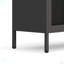 Armoire de rangement en métal et en acier avec 2 portes grillagées