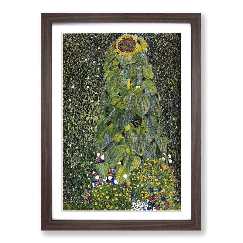 Gustav Klimt - Single Picture Frame Painting, Walnut