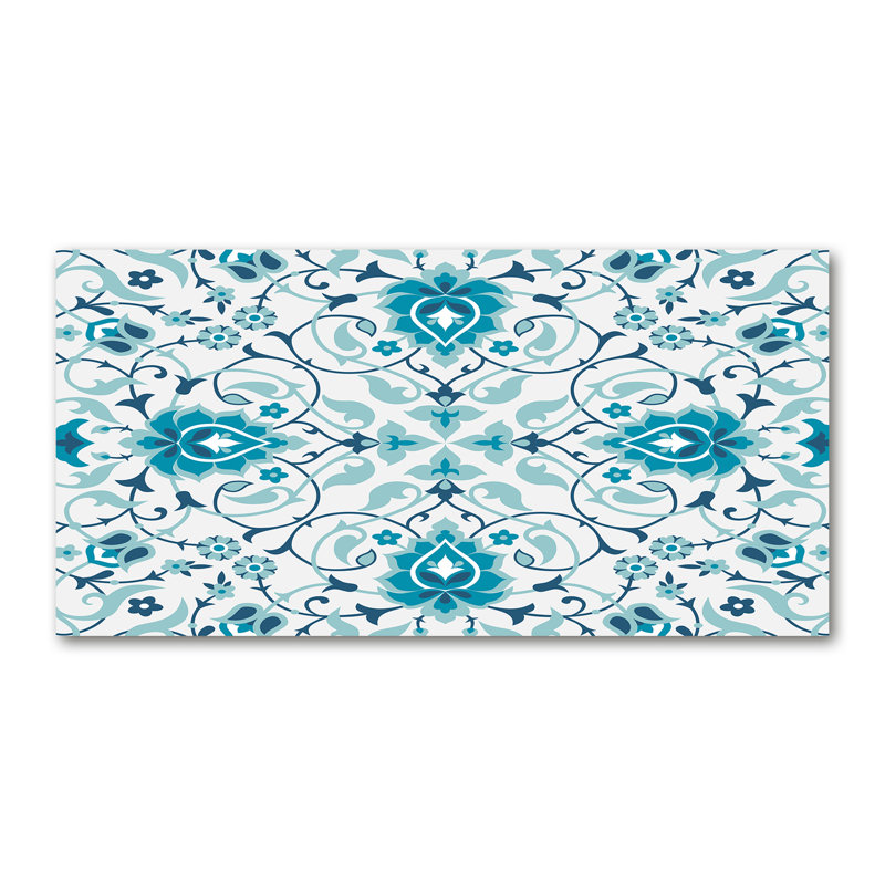 Bernadene 50cm W x 100cm L Glass Peel and Stick Panel