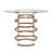 Arkesha Round Glass Top Dining Table-1877352755