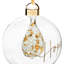 Anna New York 4.5'' Handmade Text & Numbers Ball Ornament