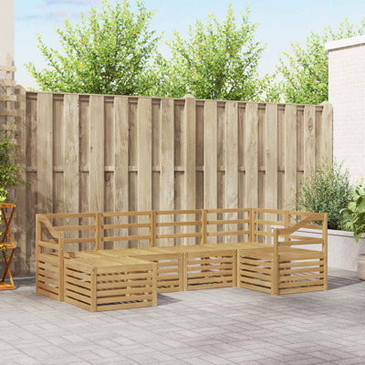 245cm Wide Patio Sectional Set