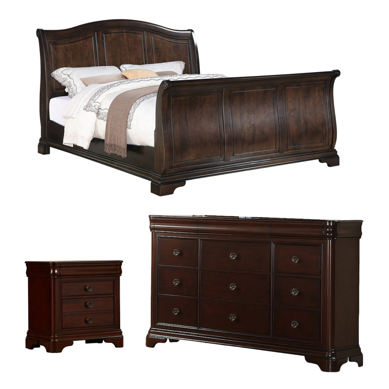 Ensemble de chambre à coucher configurable Yadiel