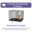MidWest Homes for Pets Newly Enhanced Single Door iCrate Dog Crate Includes Divider Panel-31132739