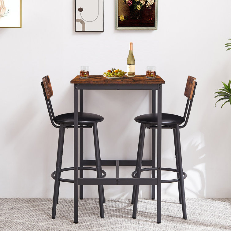 Temarion 2 - Person Counter Height Dining Set