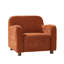 Titouan 35'' Wide Lamb Wool Upholstered Teddy Armchair with Solid Wood Legs-366004507