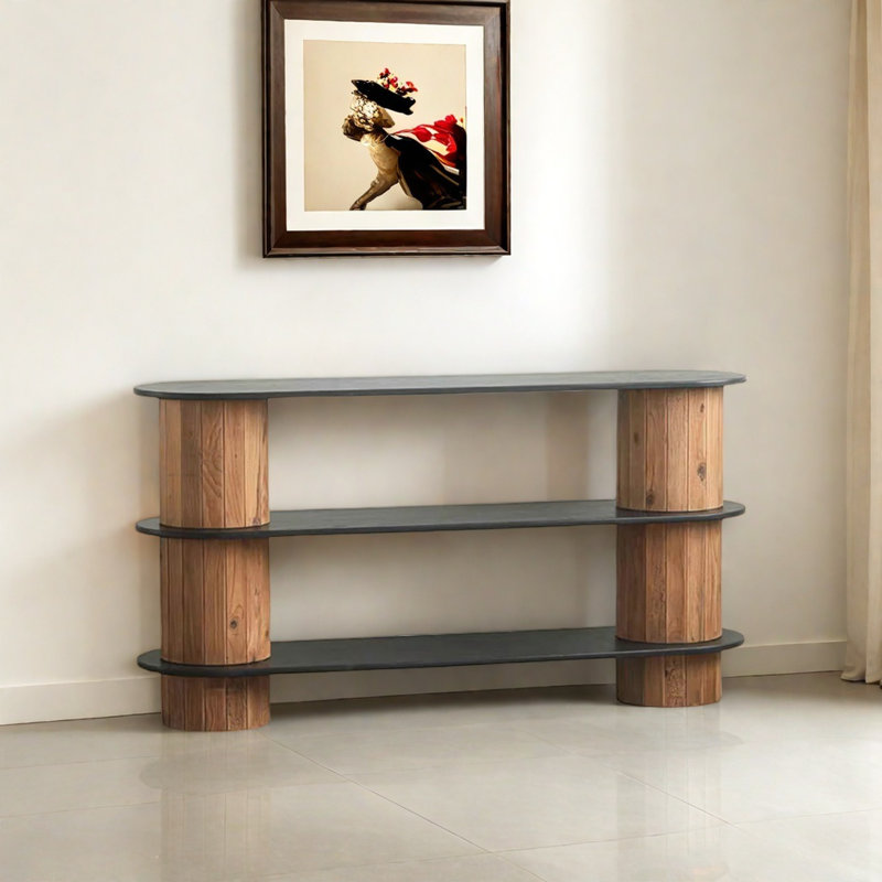 Console de style rétro champêtre