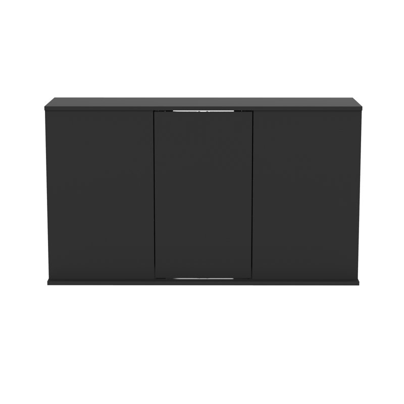Black Wood 55 Gallon Aquarium Stand Cabinet