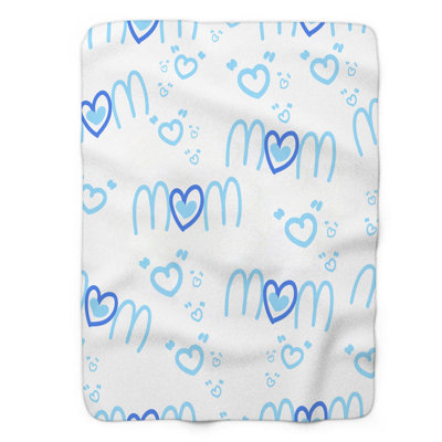 Calm Mom - couverture sherpa de qualité supérieure 1 pièce