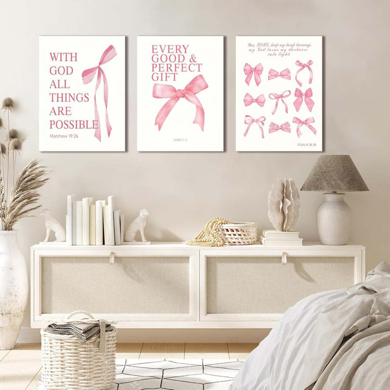 3 Piece Wrapped Canvas Wall Art