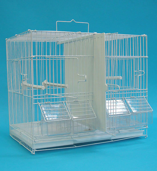 Cage à oiseau à finch moyenne canaries, H 12,75 po x l 15 po x P 10,5 po