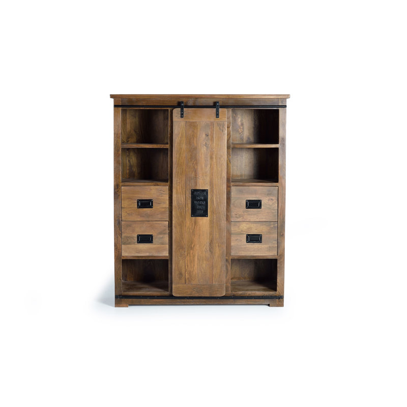 Varya 140cm Solid Wood Sideboard