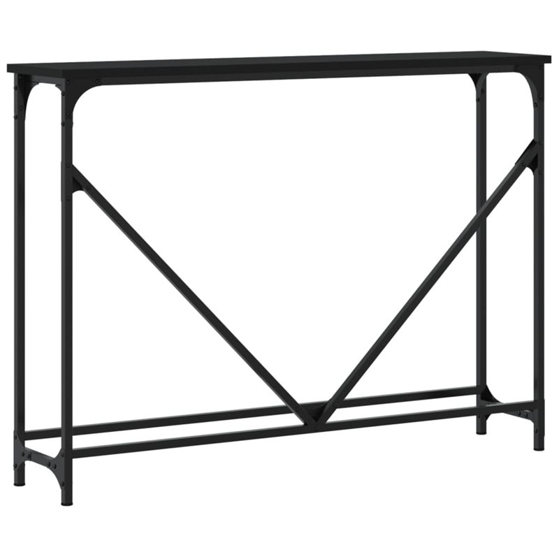 102cm Console Table, Black