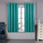 Bursaite 100 Percent Blackout Double Layers Lined Curtain Panel Pair-1142647685-1142647710