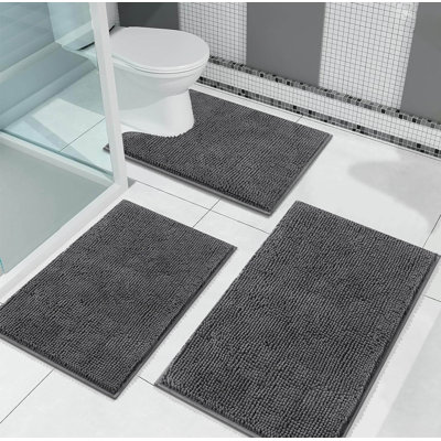 2 Piece set Rectangle Bath Mat
