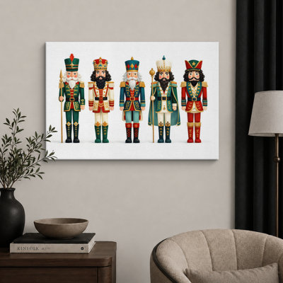 Art de Noël casse-noisette, images de chambre de bébé, impression sur toile encadrée