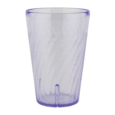 GET Gobelets en plastique incassables et sans BPA Tahiti, 24 onces, bleu (ensemble de 12)