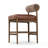 Abella Upholstered Stool with Solid Wood Frame-120150137-120150138