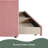 Twin Size Corduroy Daybed With Two Drawers And Wood Slat-114206454