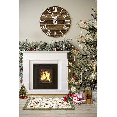 Toy's Delight Nostalgic Shine Design rug for the living room, dining room or hallway