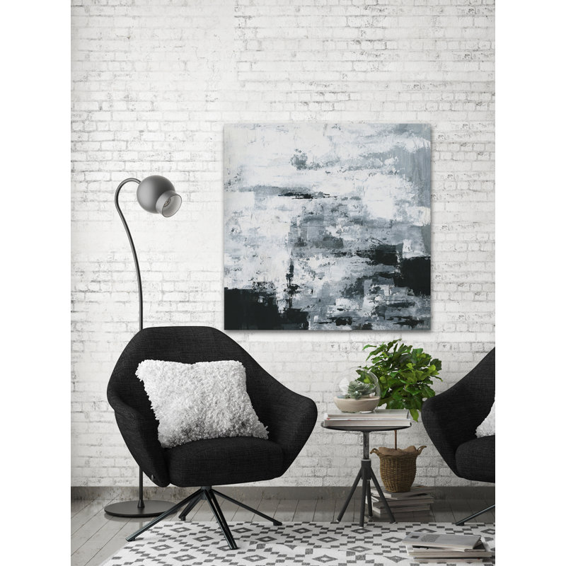Parvez Taj - Wrapped Canvas Painting, 30cm H x 30cm W
