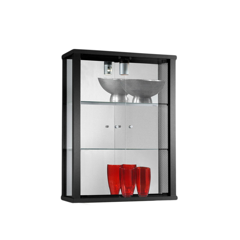 Rachel Display Cabinet, Black