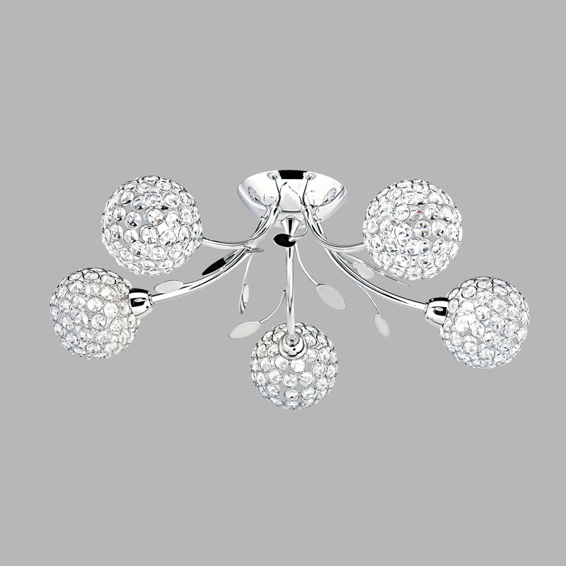 Blackmon Flush Mount, Chrome