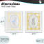 Goose & Bunny Yellow Gingham, ensemble de 2 reproductions encadrées sous verre-2028683475-2028683468
