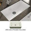 Yorkshire 31.5" Single Bowl Fireclay Undermount Kitchen Sink