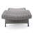 CRETE WICKER CHAISE LOUNGE