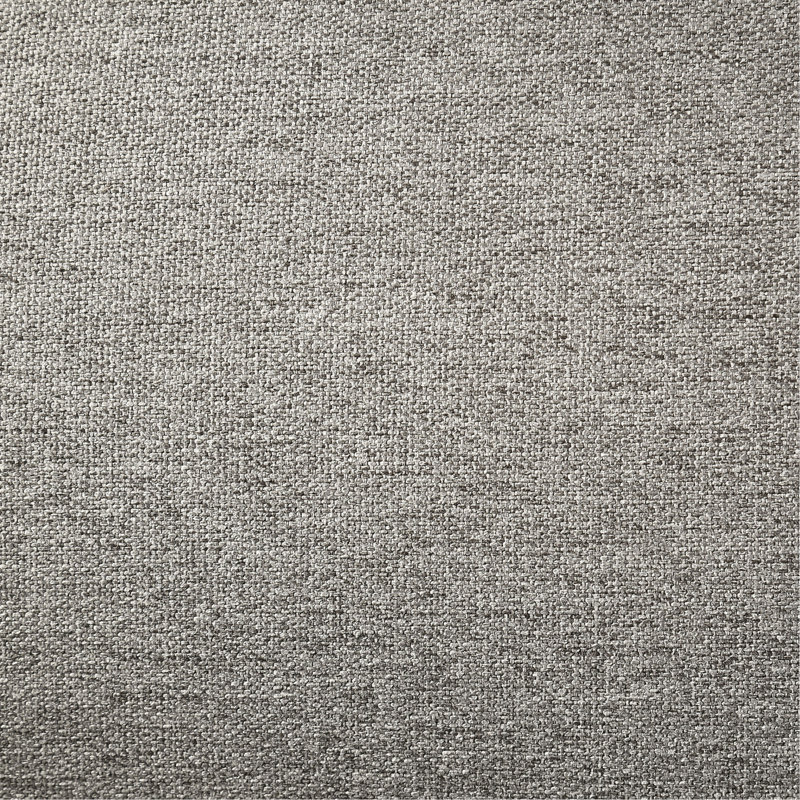 Grand lit plateforme tapissier Taupe