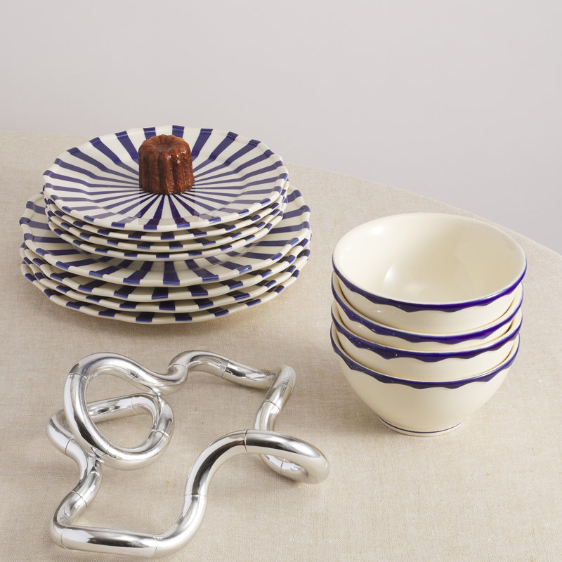 Mafalda Dinnerware Set With Cereal Bowl
