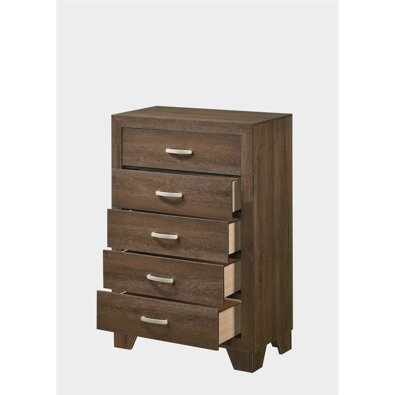 Armoire de rangement couleur chêne Miquel