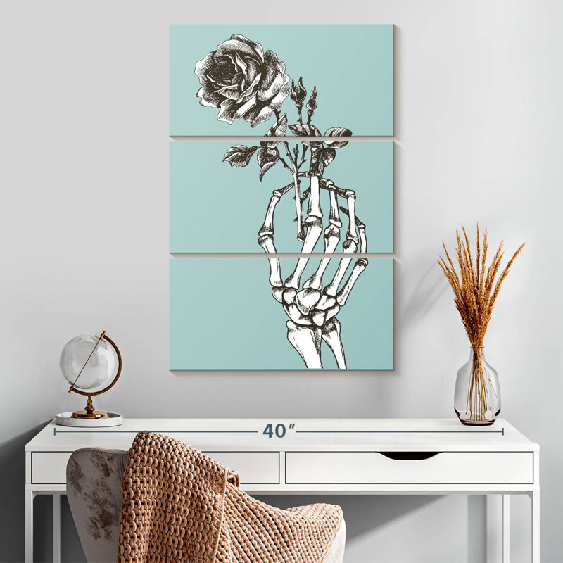 Hitzel Romantic Skeleton, 32" H x 20" W