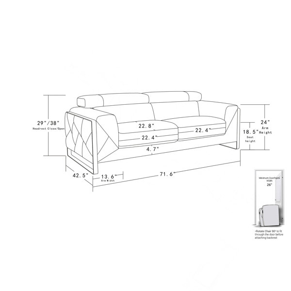 Dimensions du produit