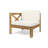 Alcove Beige - Outdoor Seating With Wood And Water- Upholstery Cushion Comforts