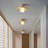Wood Semi-Flush Mount