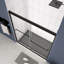 Bypass Shower Door, Sliding Door, With 1/4" Tempered Glass 50-54"X70"-113930982