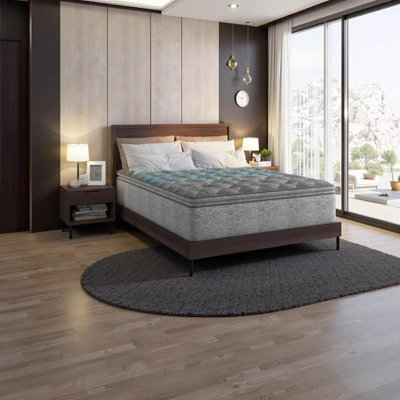 Restonic Comfort Care 13" Hybrid Mattress, Twin XL - Firm Support with Advanced Cooling Technology & 700 Individual Pocketed Coils