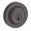 Contemporary Round Single Cylinder Deadbolt-1286203154