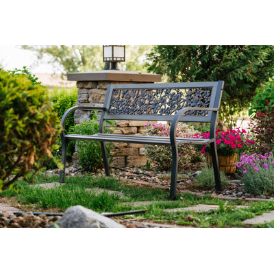 Cole Tube Steel Park Bench