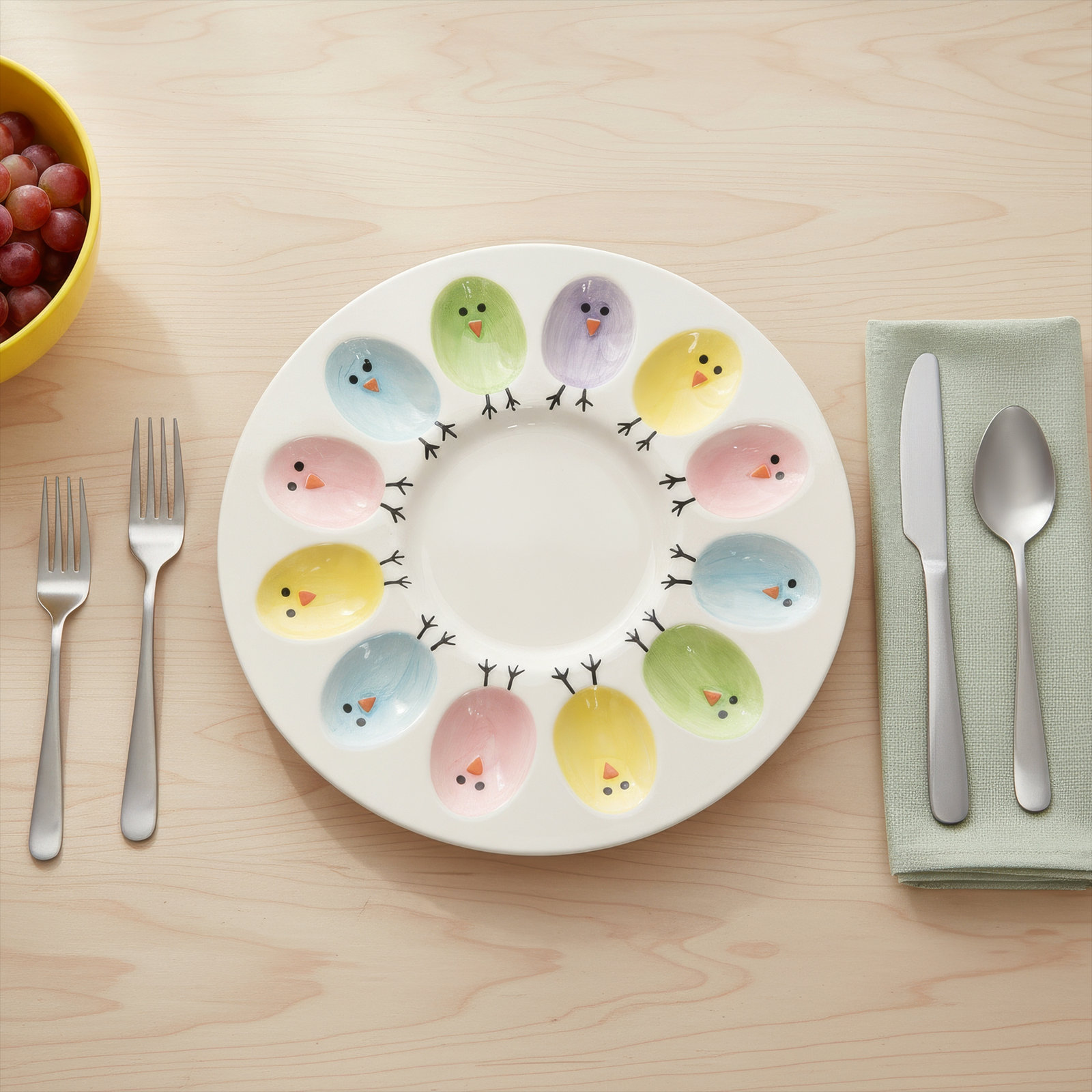 Alpert Ceramic / Porcelain Decorative Plate 1