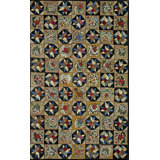 Antique American Hooked Rug Hallway Runner Wool