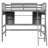 Loft Bed With Built In Desk And Storage Shelves, Twin Size-981862362