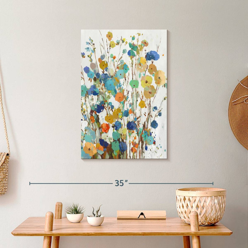 Spring Garden I, 24" H x 16" W